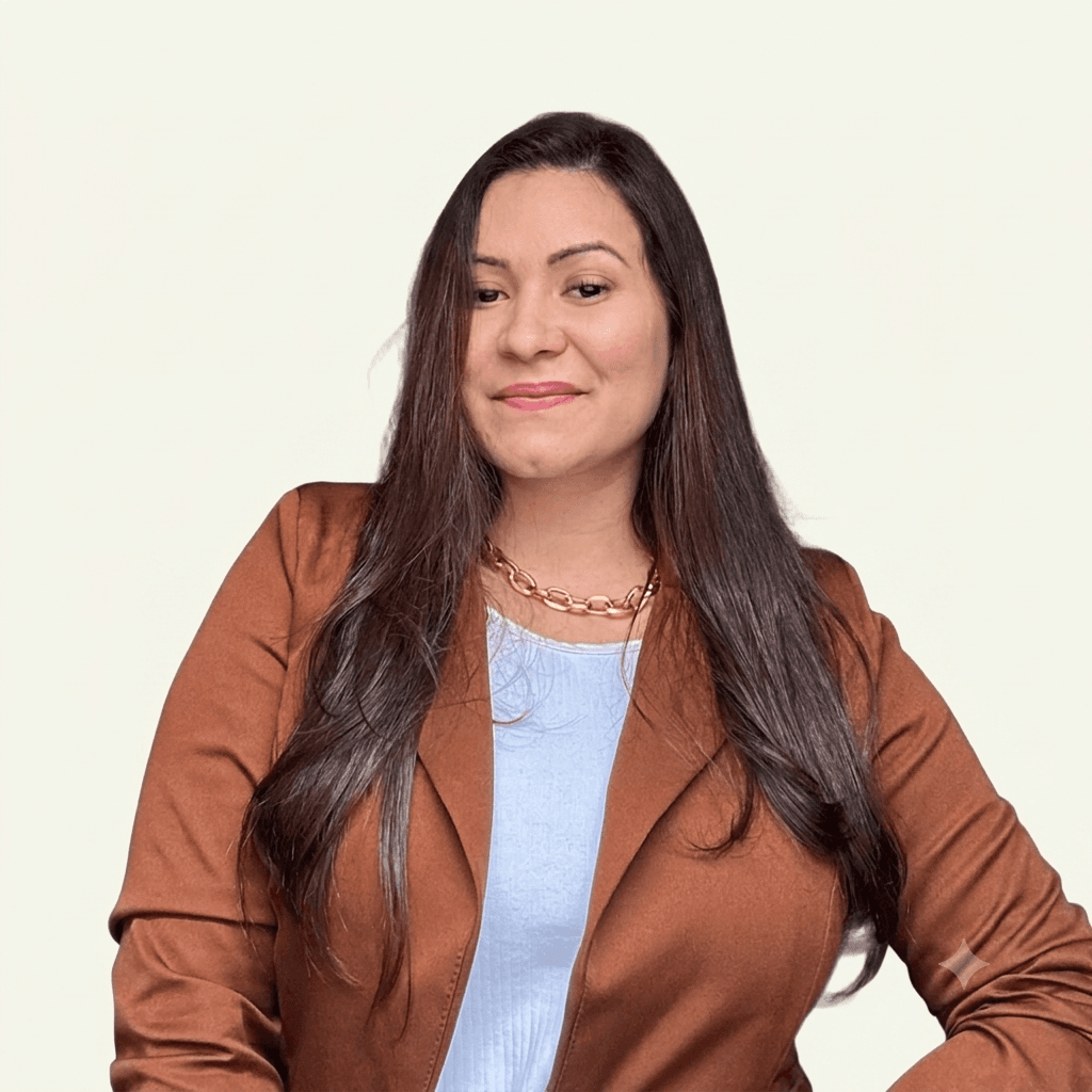 Retrato da psicanalista Joana Barbosa
